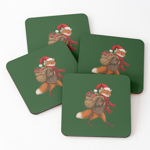 Item preview, Fantastic Mr. Fox Christmas Santa Hat | Festive Fox Holiday Gift designed and sold by biblio_phile.
