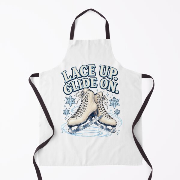 Item preview, Lace Up. Glide On. Ice Skating Design designed and sold by Good Mood Foundry.