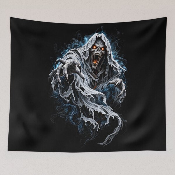 Item preview, Grim Reaper – Ghostly Skull Horror designed and sold by Redshop04.
