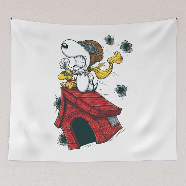 Item preview, Snoopy Flying  designed and sold by RhondaBrenna.