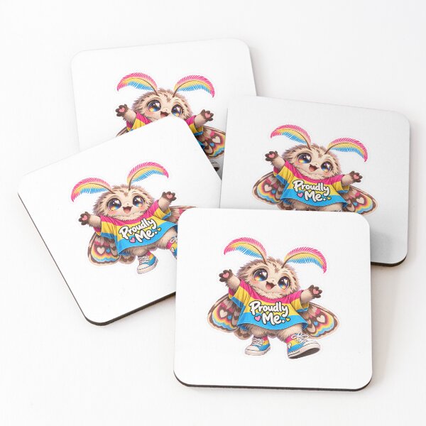 Item preview, Pat the Moth: Pansexual Pride designed and sold by Ambient-Thunder.