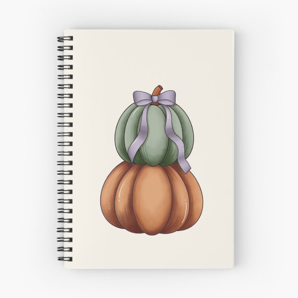 Item preview, Two Cute Pumpkins with a bow designed and sold by By_Lisart.