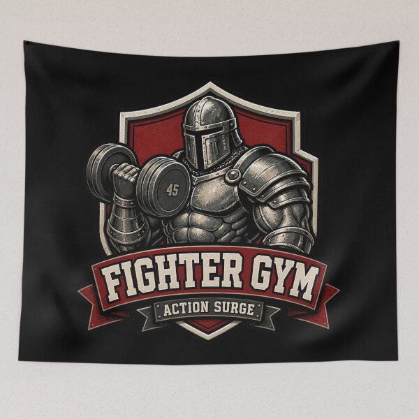 Item preview, Fighter Gym Action Surge Hardcore Bodybuilding RPG designed and sold by Dice_Goblin_Studio.