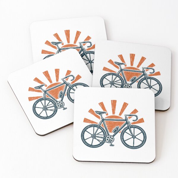 Item preview, Retro Sunrise Road Bike for Early Morning Rides designed and sold by eignvalue.