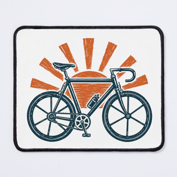 Item preview, Retro Sunrise Road Bike for Early Morning Rides designed and sold by eignvalue.