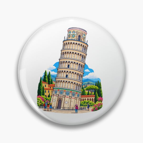Item preview, Leaning Tower of Pisa, Italy  designed and sold by Myra365Art.