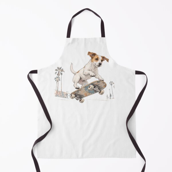 Item preview, Jack Russell Skateboard Trick at Venice Beach designed and sold by Russell Thorne.