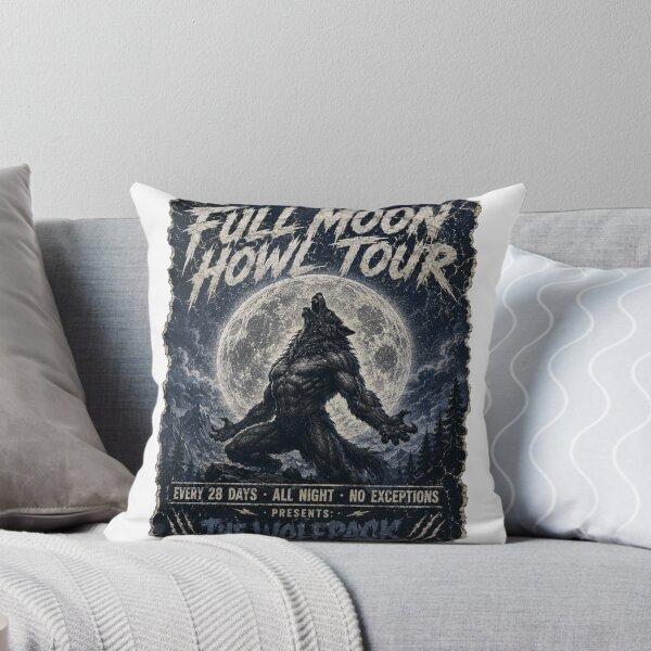Item preview, Werewolf Gift - Full Moon Howl Tour designed and sold by RedRubyBubble.