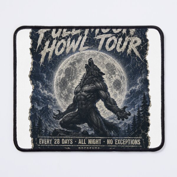Item preview, Werewolf Gift - Full Moon Howl Tour designed and sold by RedRubyBubble.