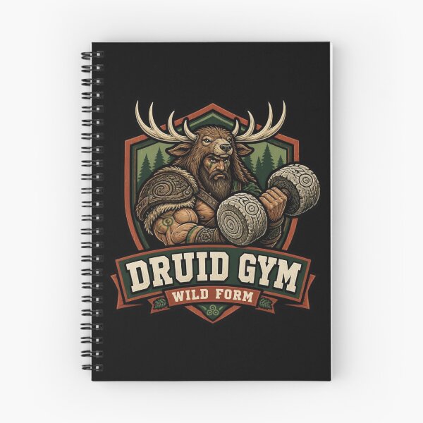 Item preview, Druid Gym Wild Form Hardcore Bodybuilding Tabletop designed and sold by Dice_Goblin_Studio.
