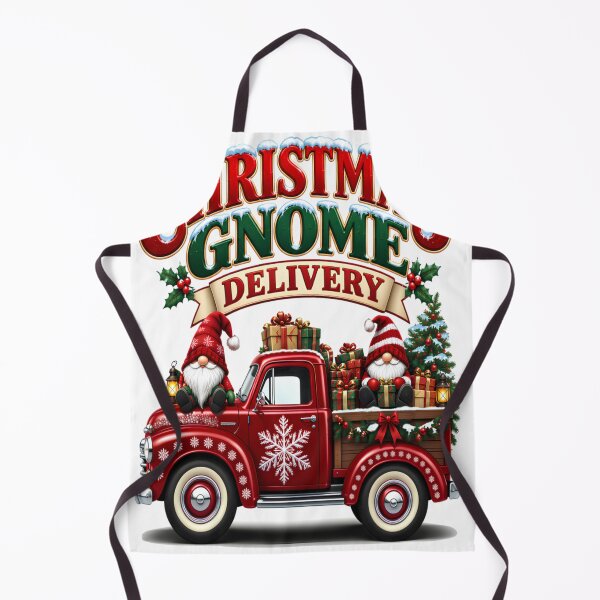Item preview, Christmas Gnome Delivery Truck. designed and sold by DigiArt8Design.