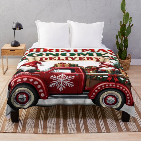 Item preview, Christmas Gnome Delivery Truck. designed and sold by DigiArt8Design.