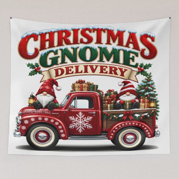 Item preview, Christmas Gnome Delivery Truck. designed and sold by DigiArt8Design.