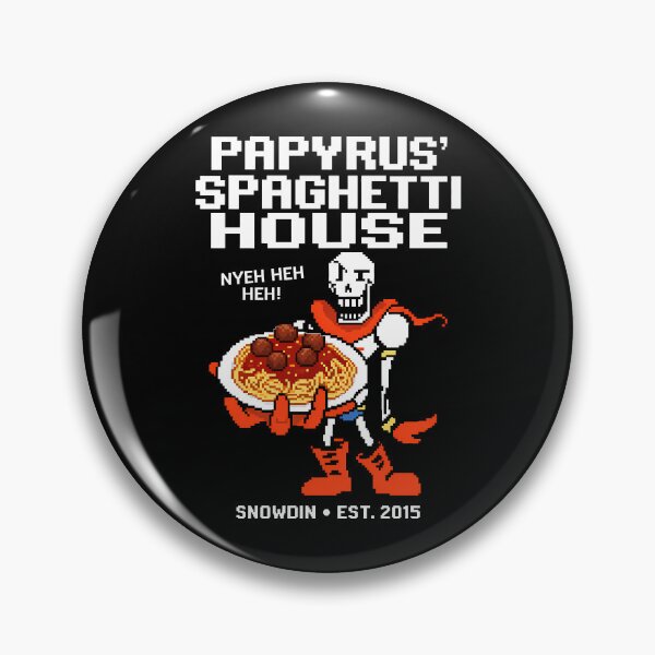 Item preview, Papyrus' Spaghetti House designed and sold by DeviantMerch.