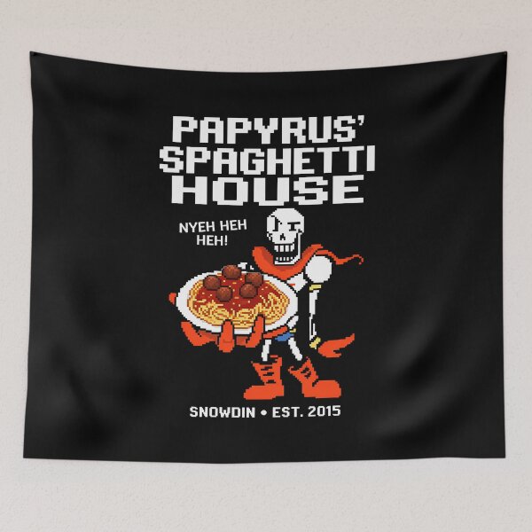 Item preview, Papyrus' Spaghetti House designed and sold by DeviantMerch.