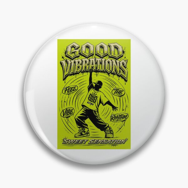 Item preview, Vibrations Hip Hop Chrome Dancer Poster designed and sold by ZoomTaDesign.