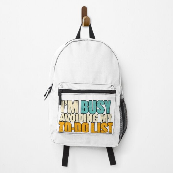Item preview, I'M BUSY AVOIDING MY TO-DO LIST — Funny Work Humor designed and sold by GingaArt.