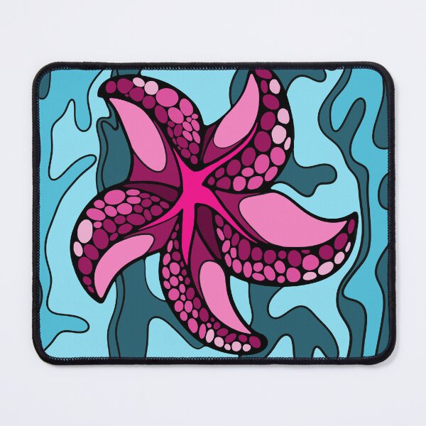 Item preview, Coral Bloom Star | Liuartstudio | Living Mosaic | 27 designed and sold by liuartstudio.