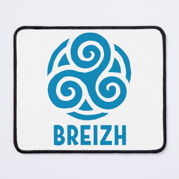 Item preview, Blue breton triskell and sign Breizh designed and sold by Art of Sun.
