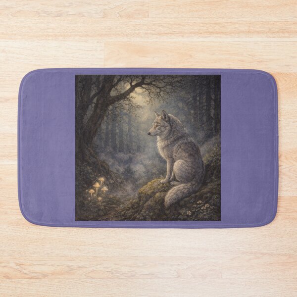 Item preview, The Wolf - The Forest's Magical Whisper designed and sold by LegademaArt.