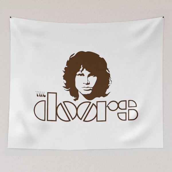 Item preview, The Doors Vintage Logo and Portrait designed and sold by DragonBallz18.