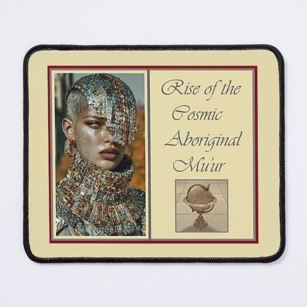 Item preview, Mu’ur (UM) Empire™ al-Benhadiel©™, Rise of the Cosmic Aboriginal Mu'ur, navajo white background designed and sold by HardyKnitDesign.
