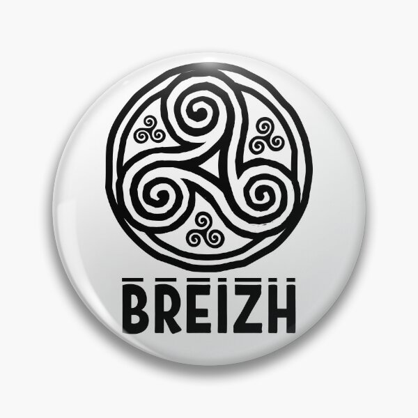 Item preview, Black breton triskell and sign Breizh designed and sold by Art of Sun.