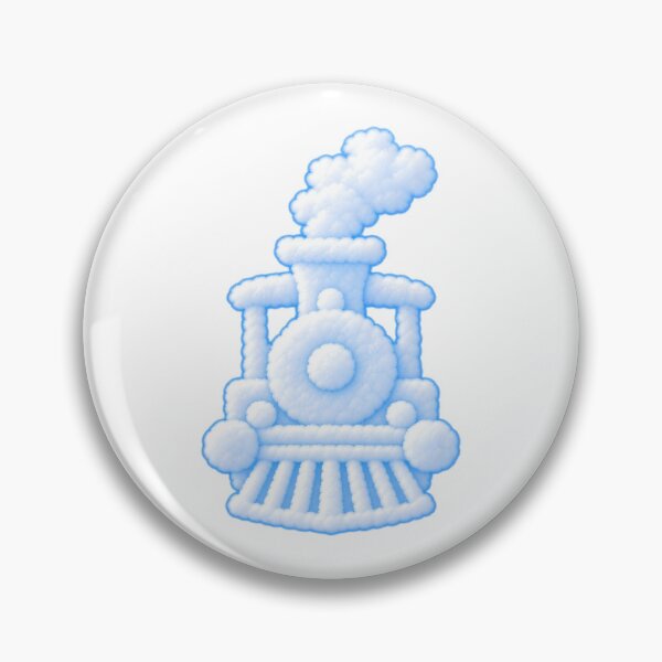 Item preview, Whimsical Winter Cloudland - Christmas Cloud Train designed and sold by ArtemisEutopia.