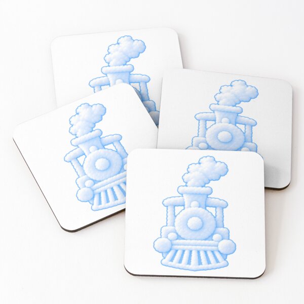 Item preview, Whimsical Winter Cloudland - Christmas Cloud Train designed and sold by ArtemisEutopia.