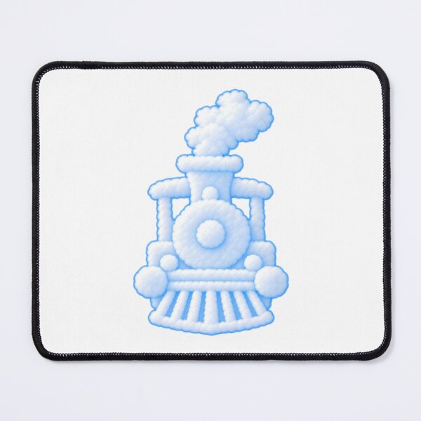 Item preview, Whimsical Winter Cloudland - Christmas Cloud Train designed and sold by ArtemisEutopia.