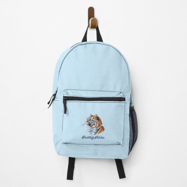 Item preview, Pawsitively Fabulous Blue Tiger - Cute Blue Coquette Tiger designed and sold by Vibe-Vary.