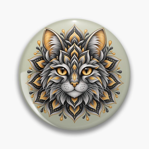 Item preview, Mandala Cat designed and sold by AnnaW1996.