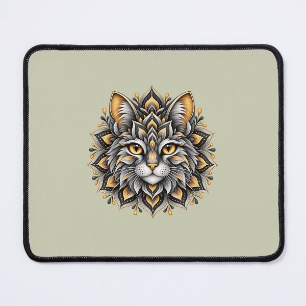 Item preview, Mandala Cat designed and sold by AnnaW1996.