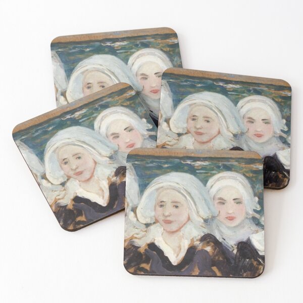 Item preview, Four Breton Women at the Seashore designed and sold by SharonTheFirst.