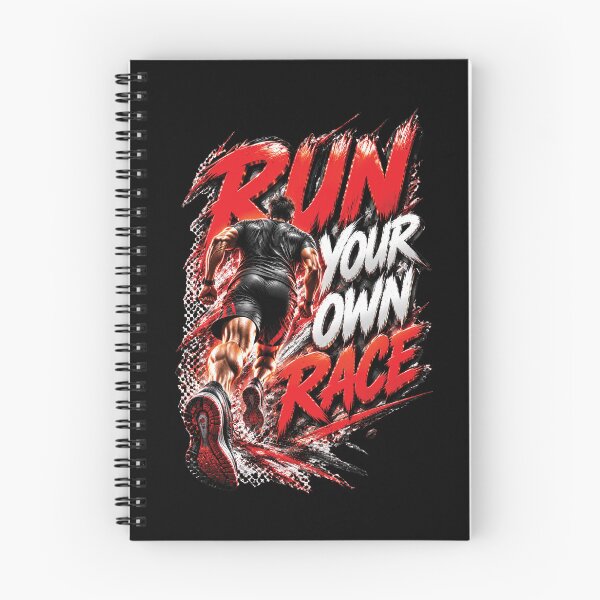 Item preview, Run Your Own Race | Running Motivation Athlete Design designed and sold by M. Mamdouh Artworks.