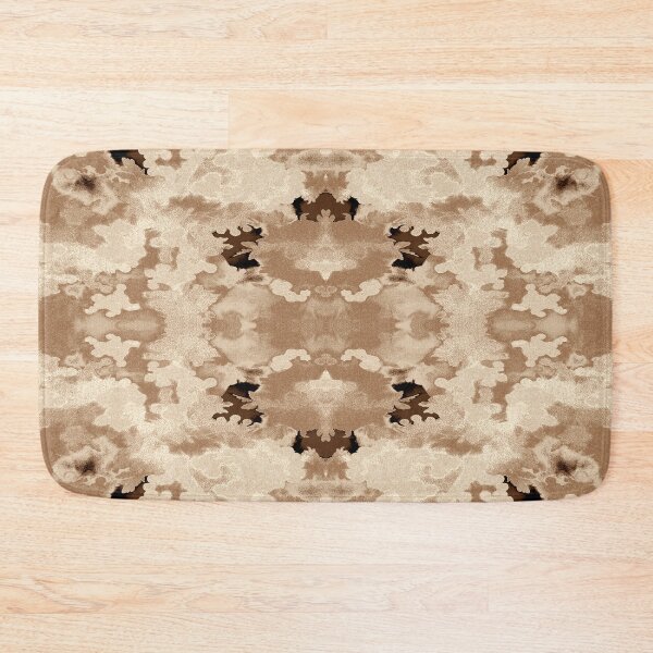 Item preview, Sand Lichen Kaleidoscope – Elegant Botanical Pattern designed and sold by SulkaCreative.