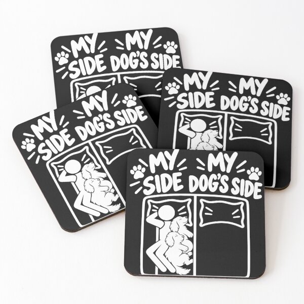 Item preview, My Side My Dogs Side Funny Pet Design designed and sold by VGAfanatic.