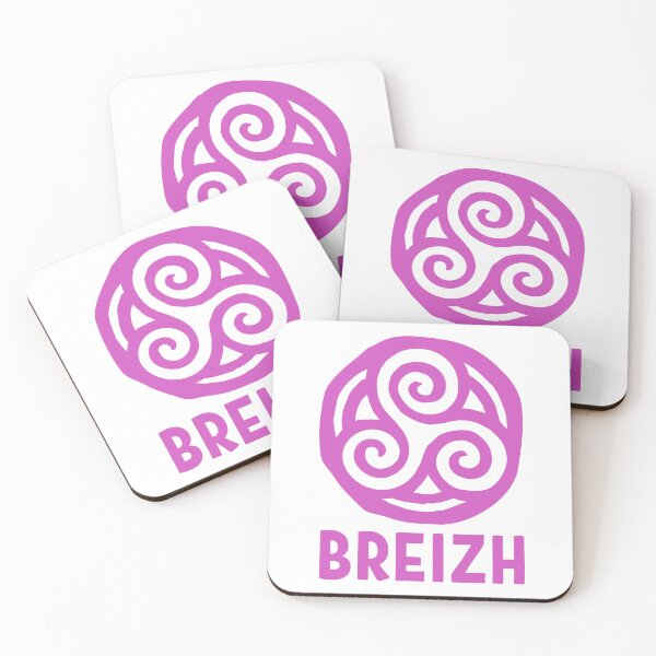 Item preview, Pink breton triskell and sign Breizh designed and sold by Art of Sun.