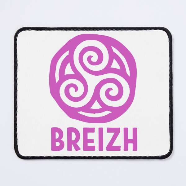 Item preview, Pink breton triskell and sign Breizh designed and sold by Art of Sun.