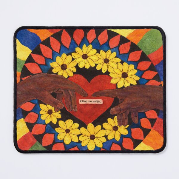 Item preview, Killing Me Softly Heart Folk Art designed and sold by Zenith-Co.