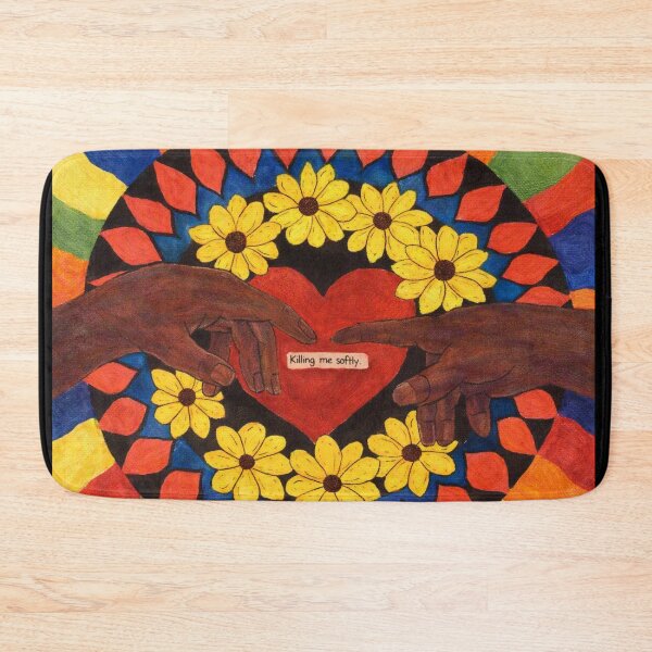 Item preview, Killing Me Softly Heart Folk Art designed and sold by Zenith-Co.
