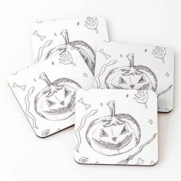 Item preview, Spooky Hand Drawn Halloween Design  designed and sold by Anna  Mills.