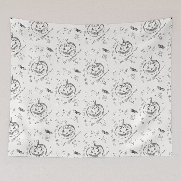 Item preview, Spooky Hand Drawn Halloween Design  designed and sold by Anna  Mills.