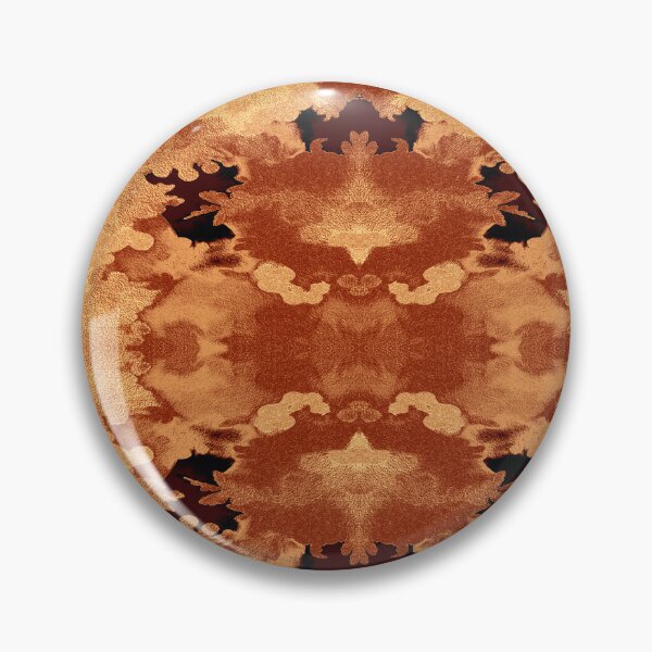 Item preview, Copper Lichen Kaleidoscope – Luxurious Botanical Pattern designed and sold by SulkaCreative.