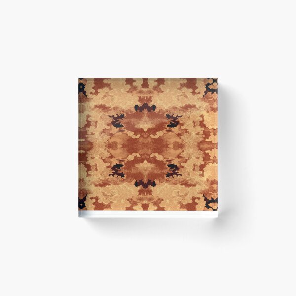 Item preview, Copper Lichen Kaleidoscope – Botanical Pattern designed and sold by SulkaCreative.
