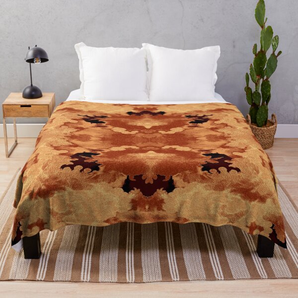 Item preview, Copper Lichen Kaleidoscope – Luxurious Botanical Pattern designed and sold by SulkaCreative.