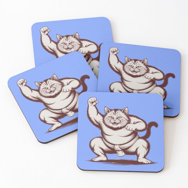 Item preview, a huge fluffy sumo cat designed and sold by 123ks.