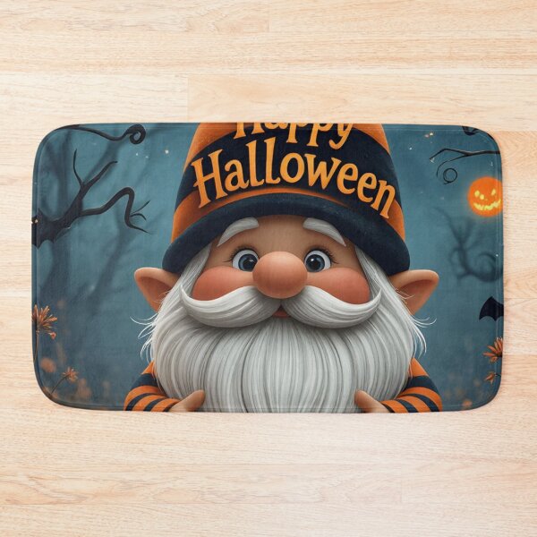 Item preview, Cute Happy Halloween Gnome Striped Hat Pumpkin Patch designed and sold by LYAN-STORE.
