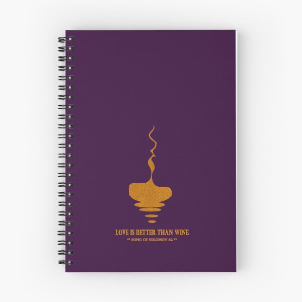 Item preview, Love Is Better Than Wine | Song of Solomon 1:2 | Abstract Minimal hidden optical illusion of Kiss Art | Gold dust Orange designed and sold by ZechJohnRB.