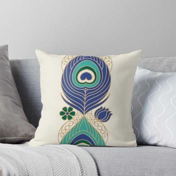 Item preview, Elegant Peacock Feather Decorative Pattern designed and sold by NatArtSA.